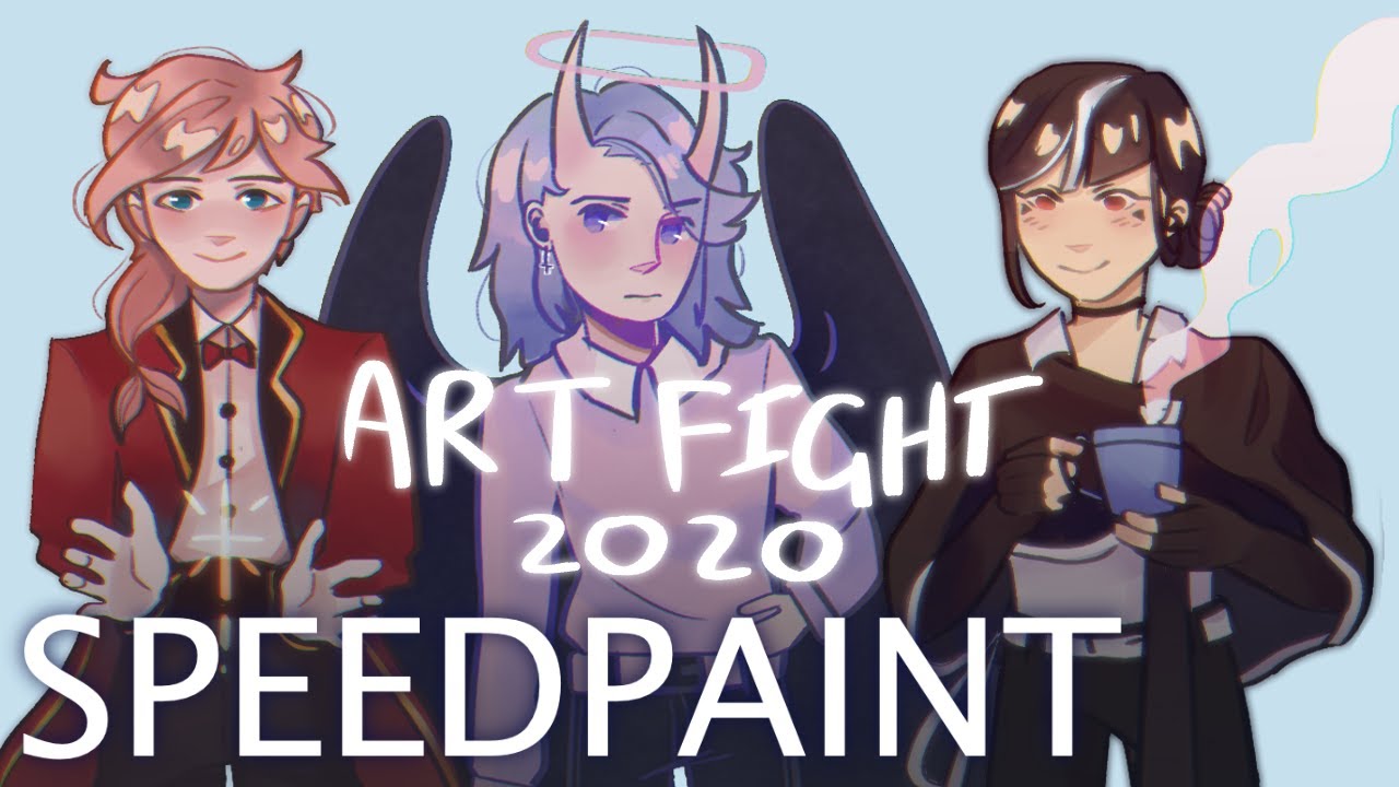 art fight 2020! | speedpaint - YouTube