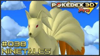 Ninetales - #038 -  Pokédex