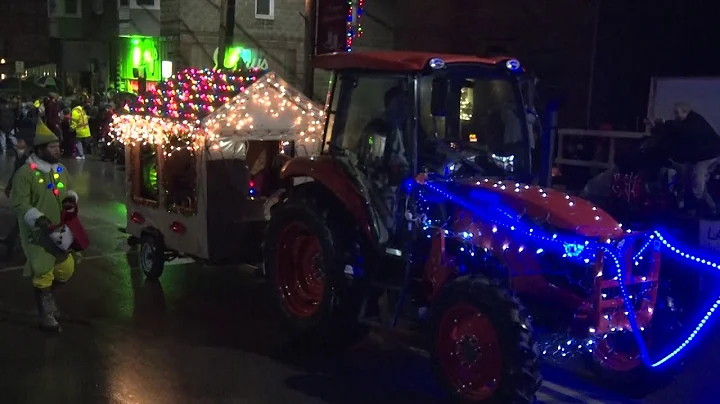 Linesville Lighted Tractor Parade 2018
