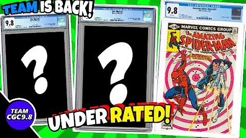 9 Under Rated CGC 9.8 Comics To INVEST In | Team CGC 9.8