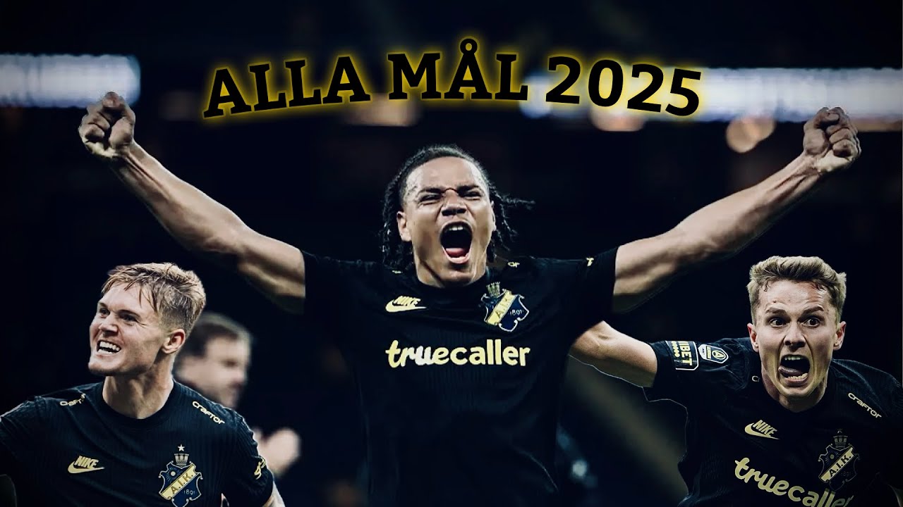 AIK:s ALLA MÅL I ALLSVENSKAN 2025