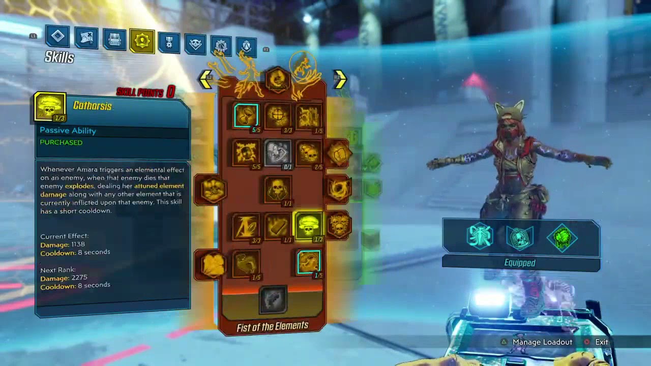 Borderlands 3 - Phasezerker/Gun Damage Mayham 10&11 Amara/Siren build