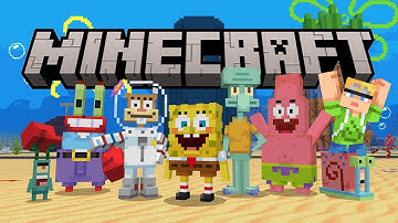 Minecraft x Spongebob DLC - Full Gameplay