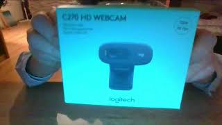 Unboxing Kamerki Logitech C270 Hd