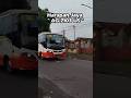 Bus Harapan Jaya ATB suoss melintas di area Mingiran kabupaten Kediri