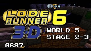 Lode Runner 6 - World 5 Stage 2-3 0687