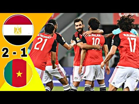 نكسة الفراعنة ملخص نهائي مباراة مصر و الكاميرون 1 2 جنون رؤوف خليف كأس أمم إفريقيا 2017 