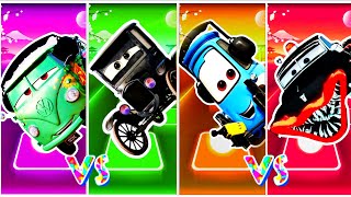 Lighting McQueen eater VS McQueen Cars - Tiles Hop EDM Rush 🎶🎧 screenshot 5