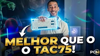 Melhor que o TAC75, EPOMAKER HE80 Review teclado magnético 