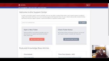 How to create Helpdesk Ticket - New Ticketing System