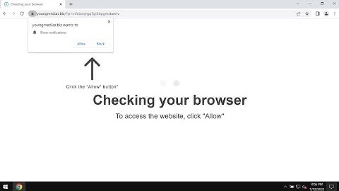 Youngmedias.biz web push notifications - how to remove?