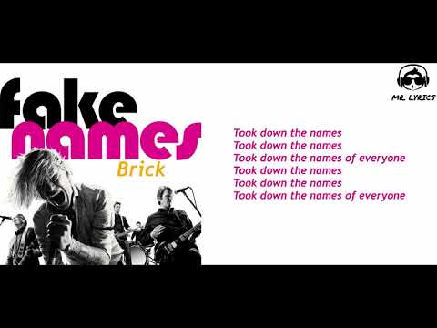 Punk music video thumbnail preview for Fake Names - Brick