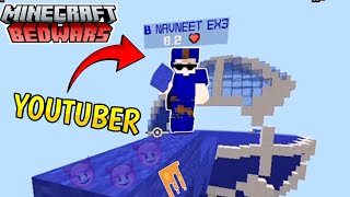 I Killed This YouTuber 🥳 | Mcpe Nether Games Bedwars