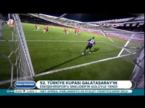 Galatasaray 1 : Eskişehirspor 0  Maç Özeti | Ziraat Türkiye Kupası