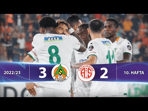C. Alanyaspor - FTA Antalyaspor (3-2) Highlights/Özet | Spor Toto Süper Lig - 2022/23