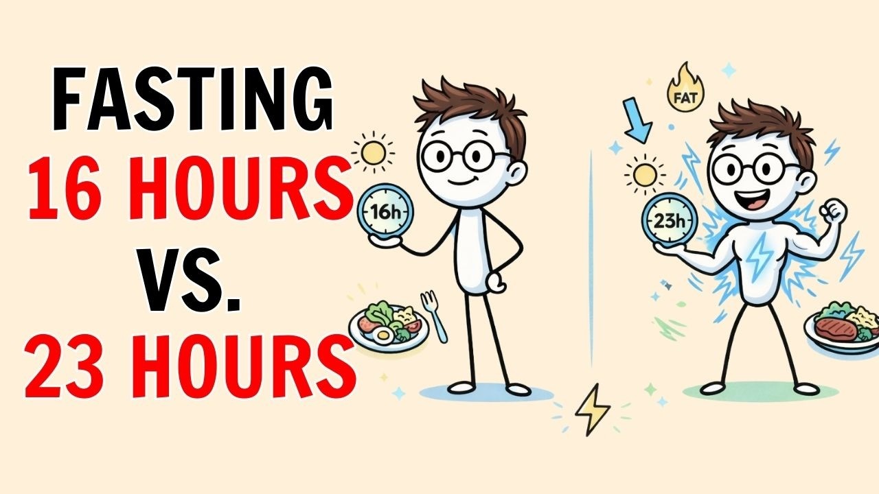 What Happens When You Fast 16 Hours (16:8) vs 23 Hours (OMAD)? | Science Explained