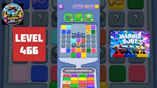 Marble Sort Level 466 - How to Beat! Step-by-Step Walkthrough! #marblesort 