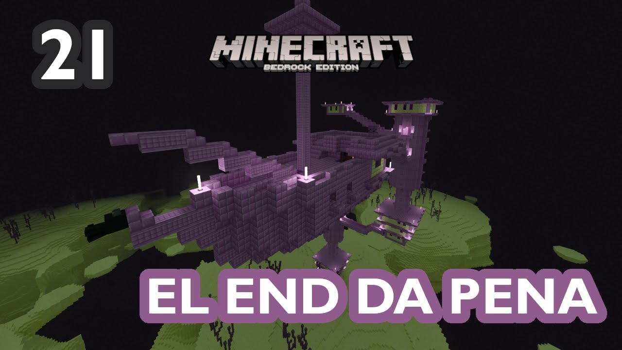 Minecraft Bedrock 1.19. El End y la dragona ya no son lo que eran - YouTube