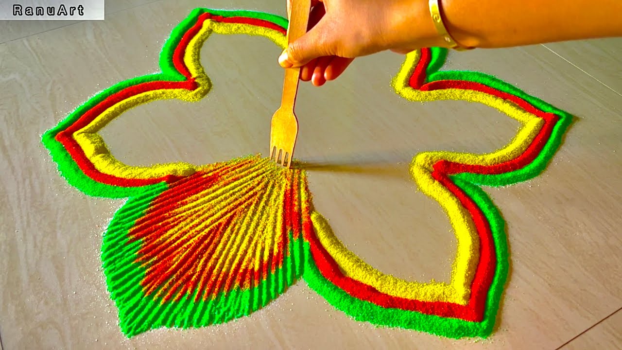 festival rangoli | diwali rangoli | sankranti muggulu | pongal kolam | traditional rangoli ✨Ranu Art