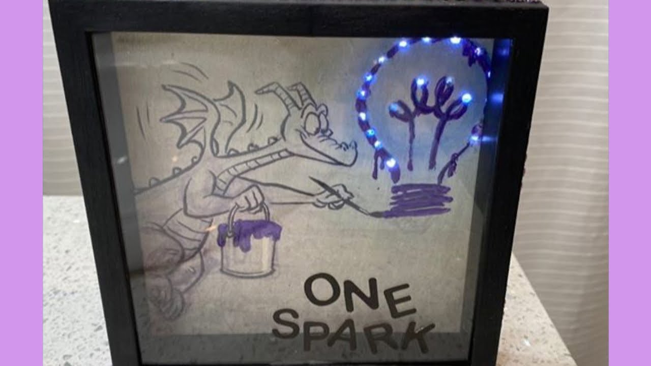 DIY Dollar Tree Light Box FIGMENT INSPIRED YouTube
