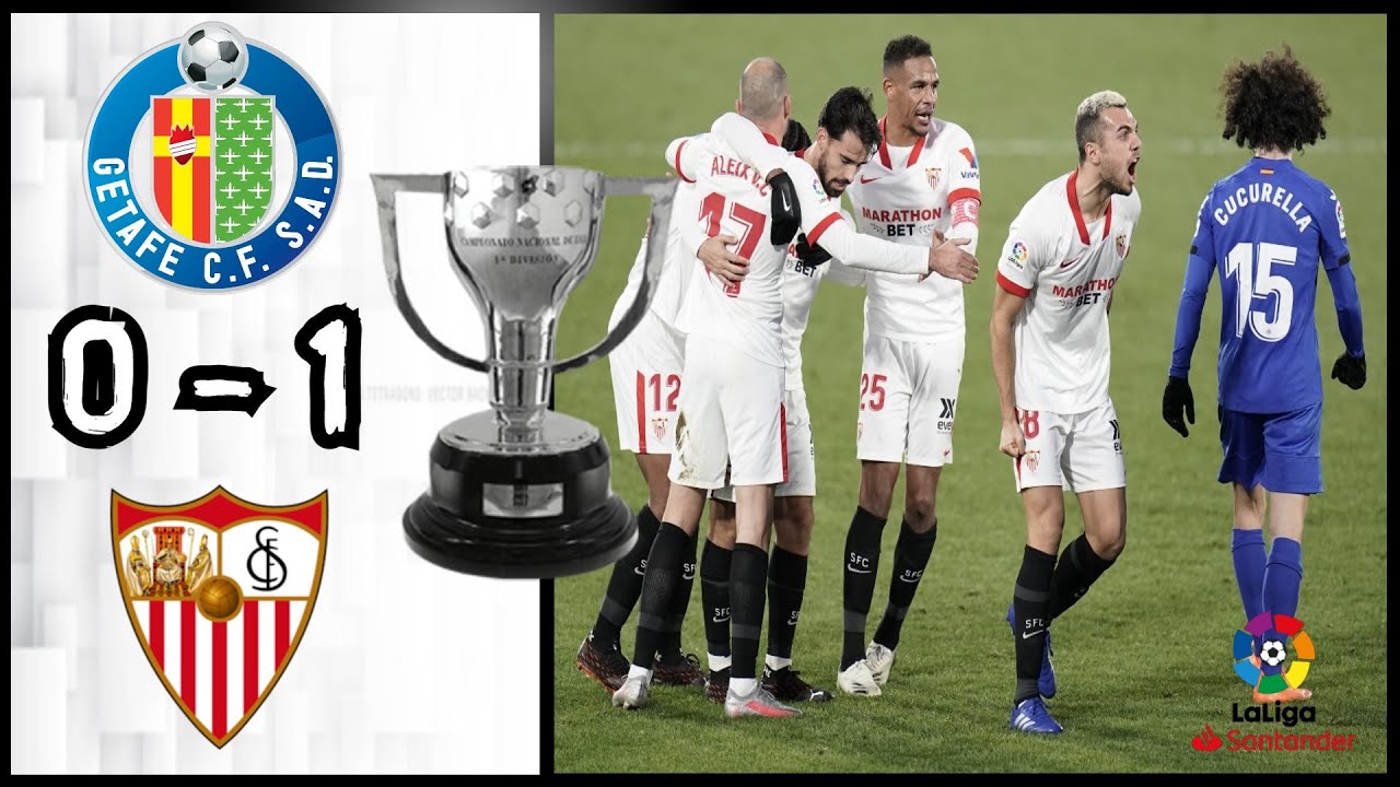 Getafe CF 0 - 1 Sevilla | Resumen y Goles | LaLiga Santander - YouTube