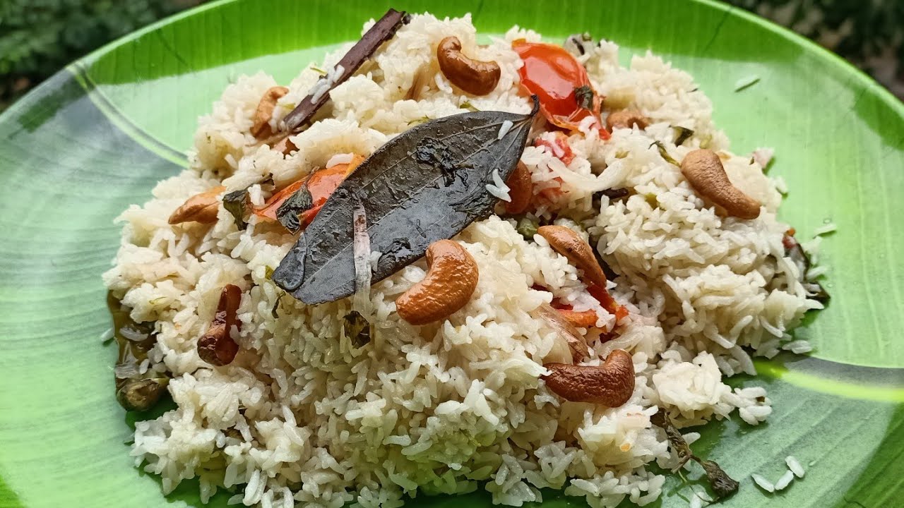 Ghee rice recipe in Tamil நெய் சோறு YouTube