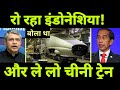 इंडोनेशिया ने पकड़ी चीन की धोखेबाजी | Japan builds Bullet Train electrification in India