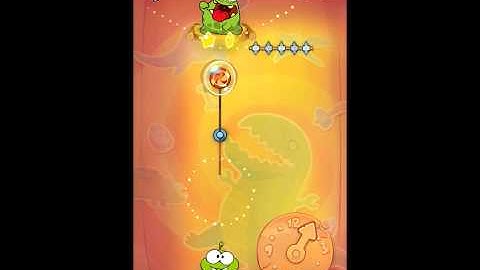 Cut the Rope: Time Travel Level 6-1 3 Star Walkthrough Guide