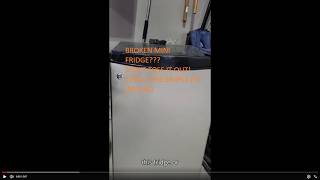 Mini Fridge stopped working?? Try this first BEFORE buying a new one!