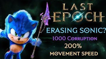 Fastest Farm build? Erasing SONIC Void Knight!  | Last Epoch 1.2
