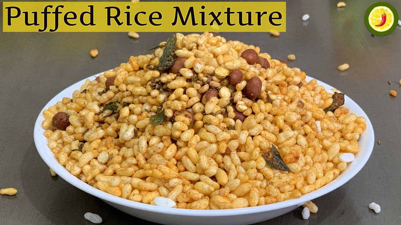 Instant puffed rice mixture || dry bhel mixture || నెల రోజులు నిల్వ ...