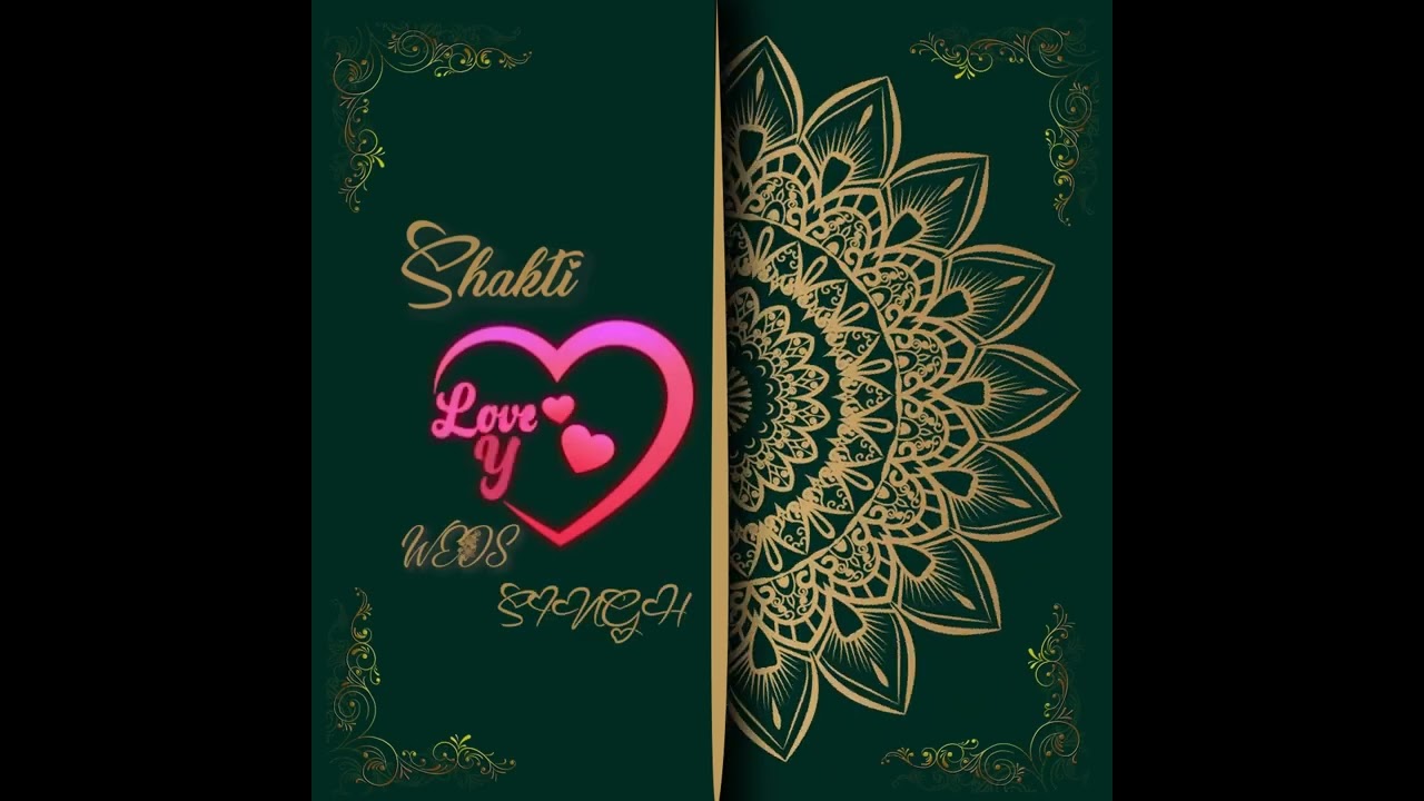WEDDING INVITATION ANIMATION