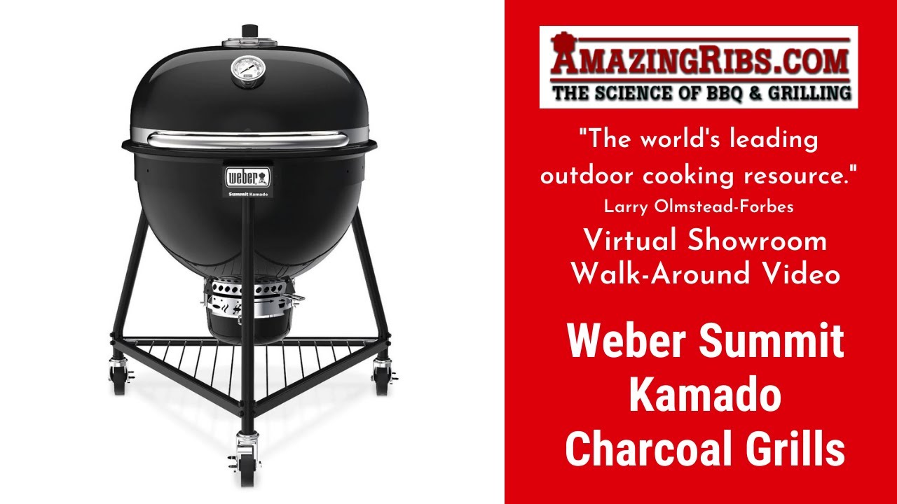 munt haar Op de grond Weber Summit Kamado E6 and S6 Charcoal Grill Review - Meathead's  AmazingRibs.com