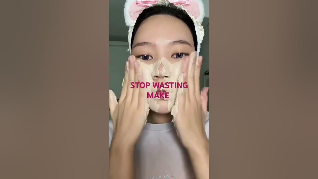 Stop wasting makeup for views! makeup waste foundation wasting 