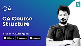 What is CA Course Structure ?
