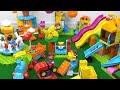 LEGO duplo（レゴデュプロ）おおきな遊園地・おおきなこうえんのブロックを組み立てていくよ♪