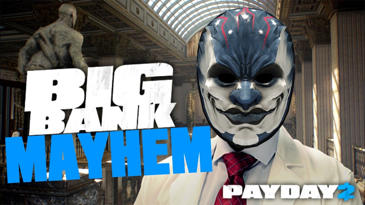 Big Bank Mayhem | Joker + Pistol Build | PAYDAY 2