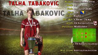 Talha Tabakovic 2023 Official