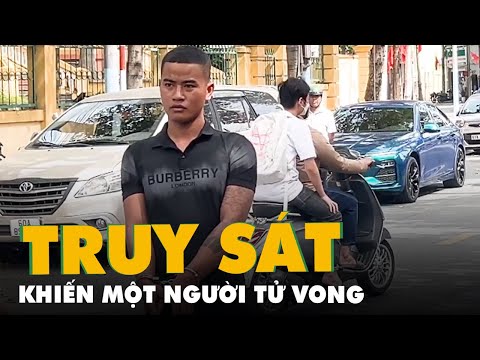 Video Bắt nghi phạm truy sát hai thanh niên lao xe vào cây... - youtube