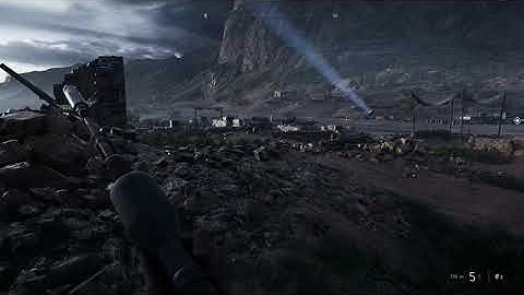 Battlefield V Challenge - Under No Flag - Get To The Hangar Undetected - Hardcore Difficulty