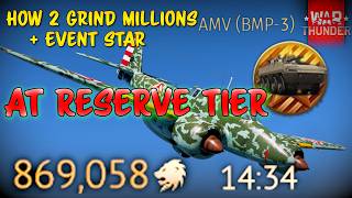 Secret Vehicle Lineup PRINTS SCORE + SILVER LIONS - War Thunder Tank Event Fastest Grind Strat