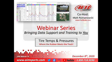 1-71 Tire Temps/Pressures, Rubber Meets the Track! - Live Webinar with Matt Romanowski - 12/8/2020