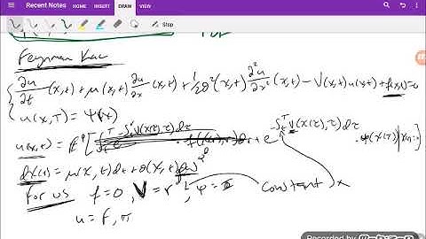 4. Garman Kohlhagen Model - PDE Solution via Feynman Kac