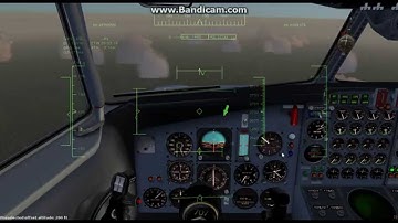 FLIGHTGEAR- ILS Approach at Helsinki Vatnaa Airport w/ a Boeing 707(HD)