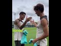 جواو فليكس وكانسيلو اليوم تدريبات برشلونة