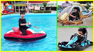 น้องบีม | ขับรถโกคาร์ท ขับเรือเจ็ทสกี เที่ยวกาญจนบุรี สวนสนุกบิ๊กซี screenshot 1