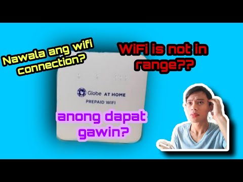 Hindi maka connect sa wifi? | wifi not range? o nawala ang wifi connection?