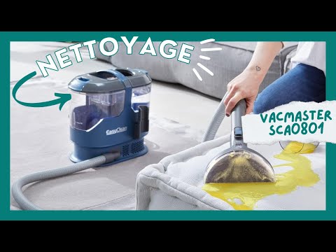 Ce nettoyeur de tapis et canapé est-il VRAIMENT efficace ? 🛋️ Test du VacMaster SCA0801 !
