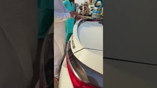 Spoiler Install At Paris Autos Grw