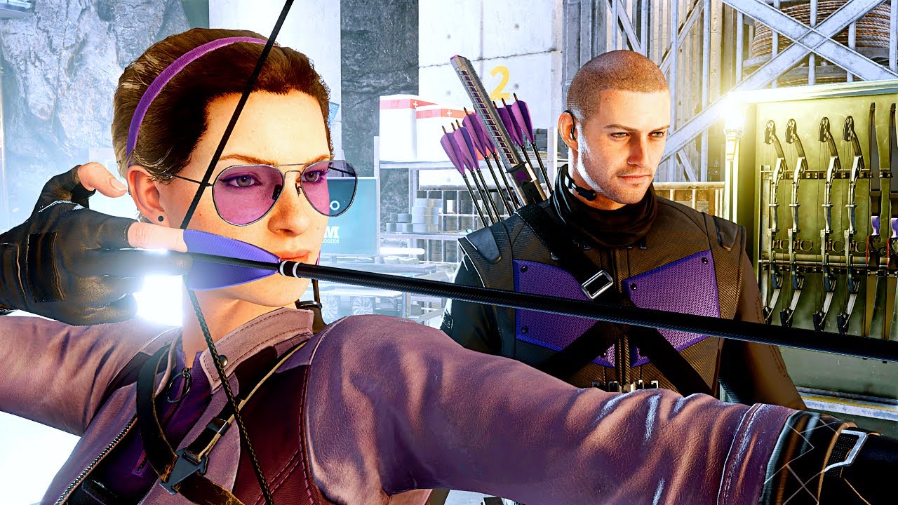 Hawkeye and Avengers Unique Dialogue in Marvel's Avengers Game Future